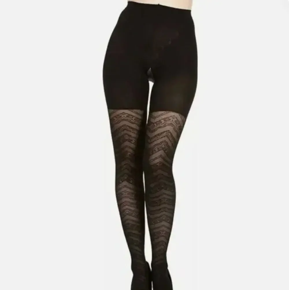 Assets Red Hot Label by Spanx Tummy Ctrl Textured Lace Zig Zag